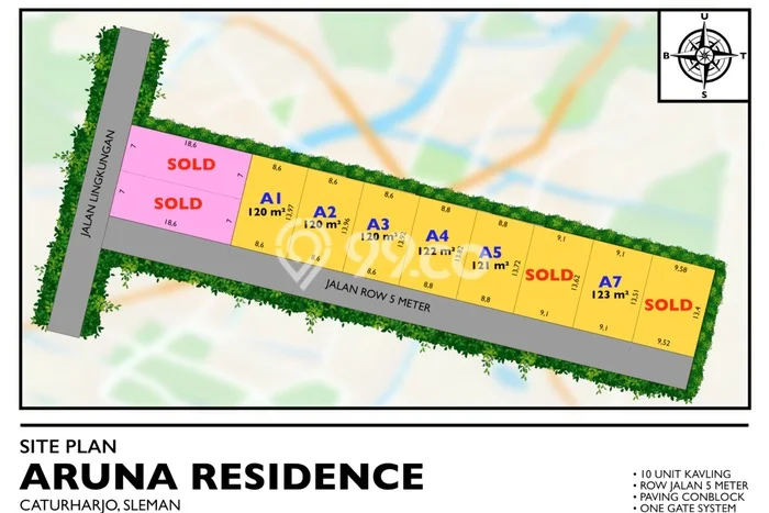 Dijual Tanah Lokasi Cebongan, Sleman Seluas 120m2 Dijual Tanah Lokasi Cebongan, Sleman Seluas 120m2