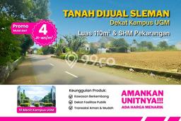 Tanah untuk Dijual Lokasi Sleman, Sleman Luas 110m2 SHM Tanah untuk Dijual Lokasi Sleman, Sleman Luas 110m2 SHM