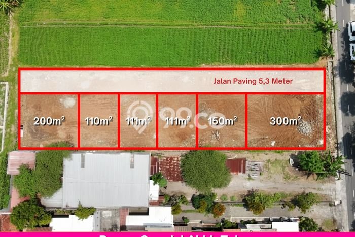 Lahan Strategis di Ngaglik Dijual dengan Luas 110m2 Lahan Strategis di Ngaglik Dijual dengan Luas 110m2