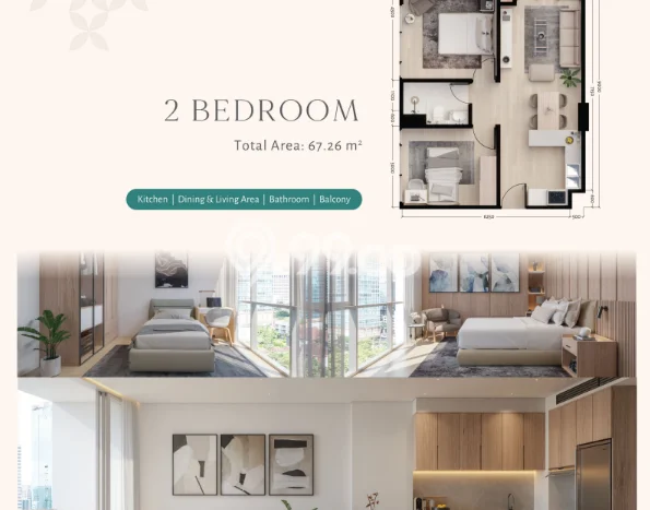 Apartemen Favorit Nyaman Dijual di Batam dengan 1 Kamar Tidur Apartemen Favorit Nyaman Dijual di Batam dengan 1 Kamar Tidur