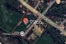 Tanah untuk Dijual Lokasi Tabanan, Tabanan Luas 5770m2 SHM Tanah untuk Dijual Lokasi Tabanan, Tabanan Luas 5770m2 SHM
