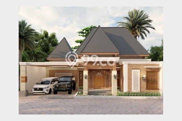 Vila Kawasan Borobudur, Luas 176m2m², Area Strategis Vila Kawasan Borobudur, Luas 176m2m², Area Strategis