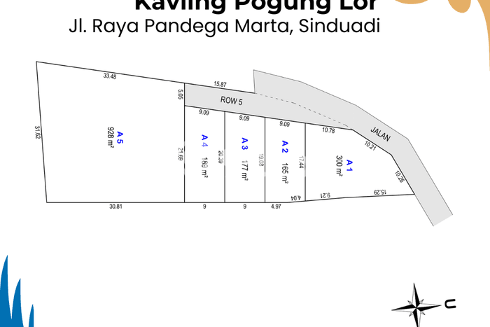 Jarang Ada! Tanah di Mlati Punya Luas 165m2 SHM Jarang Ada! Tanah di Mlati Punya Luas 165m2 SHM