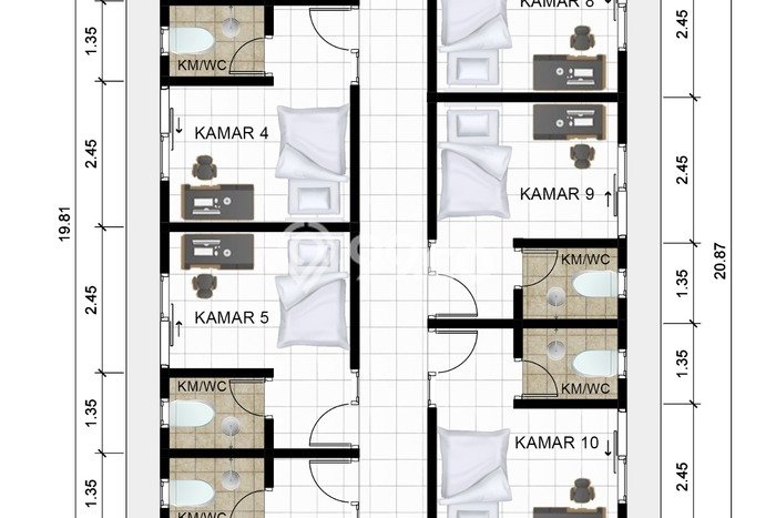 Cocok Untuk Investasi! Dijual Kost di Pogung 20 Kamar Cocok Untuk Investasi! Dijual Kost di Pogung 20 Kamar
