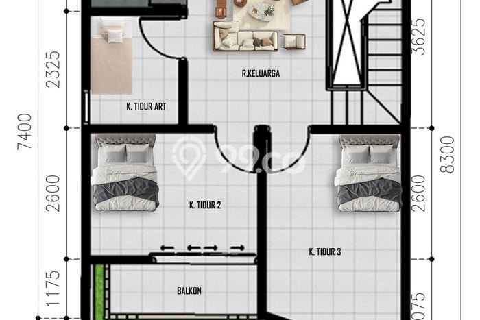 For Sale Rumah 3 Kamar Lokasi Strategis Nyaman dan Strategis di Rajabasa For Sale Rumah 3 Kamar Lokasi Strategis Nyaman dan Strategis di Rajabasa