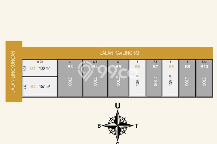 Tanah Dijual Lokasi Gamping, Sleman dengan Luas Tanah 130m2 dan Status SHM Tanah Dijual Lokasi Gamping, Sleman dengan Luas Tanah 130m2 dan Status SHM