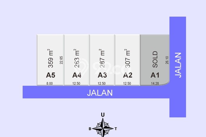 Lahan Dijual Lokasi Strategis di Sleman dengan Luas 113m2 Lahan Dijual Lokasi Strategis di Sleman dengan Luas 113m2