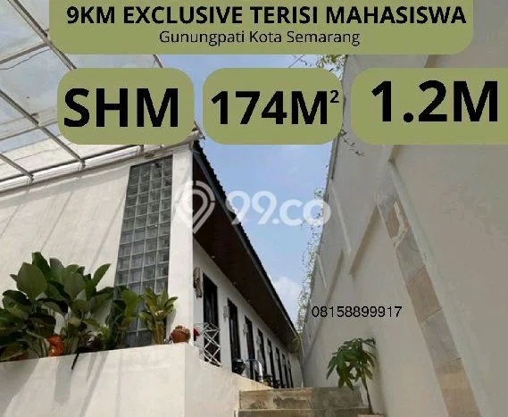 Rumah Kost Dijual di Gunung Pati, Semarang dengan 9 Kamar Tidur, 9 Kamar Mandi Rumah Kost Dijual di Gunung Pati, Semarang dengan 9 Kamar Tidur, 9 Kamar Mandi