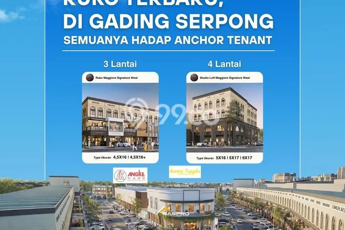 Ruko Paling Dicari LB 199m2 Dijual di BSD Ruko Paling Dicari LB 199m2 Dijual di BSD