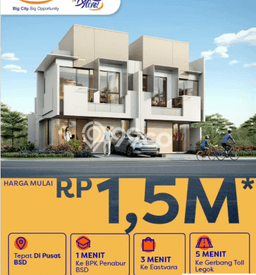 Jual Rumah Eksklusif 3 KT di BSD, Tangerang Jual Rumah Eksklusif 3 KT di BSD, Tangerang