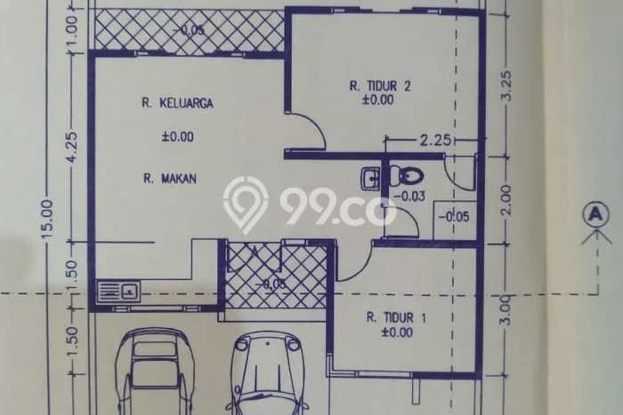 Rumah Minimalis 2 KT LT 135m2 di Villa Puncak Tidar Rumah Minimalis 2 KT LT 135m2 di Villa Puncak Tidar