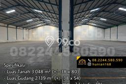 Gudang Bagus LT 3048m2 LB 2139m2 Dijual di Sidayu Gresik Gudang Bagus LT 3048m2 LB 2139m2 Dijual di Sidayu Gresik