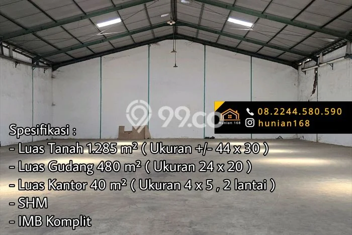 Dijual! Gudang di Probolinggo Probolinggo LT 1285m2 / LB 520m2 Kawasan Bisnis Dijual! Gudang di Probolinggo Probolinggo LT 1285m2 / LB 520m2 Kawasan Bisnis