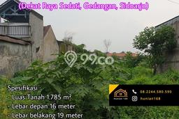 Tanah Strategis Dijual di Gedangan Sidoarjo 1785m2 Tanah Strategis Dijual di Gedangan Sidoarjo 1785m2