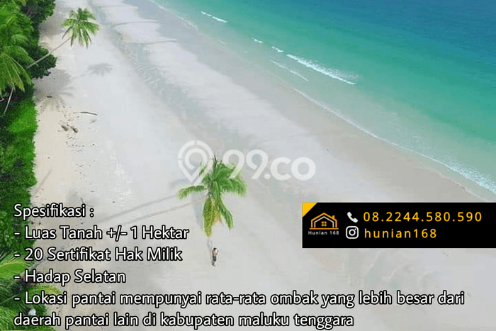 Tanah Kavling untuk Dijual di Kei Besar Maluku Tenggara 10000m2 Tanah Kavling untuk Dijual di Kei Besar Maluku Tenggara 10000m2