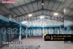 Gudang Disewa di Surabaya dengan LB 1000m2 Area Komersial Ramai Gudang Disewa di Surabaya dengan LB 1000m2 Area Komersial Ramai