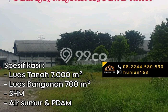 Gudang Dijual di Jatirejo Mojokerto dengan Luas Bangunan 700m2 Gudang Dijual di Jatirejo Mojokerto dengan Luas Bangunan 700m2