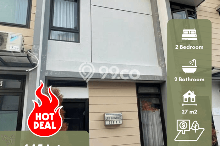 Siap Huni Rumah Minimalis & Modern LB 27m2 di Araya Siap Huni Rumah Minimalis & Modern LB 27m2 di Araya