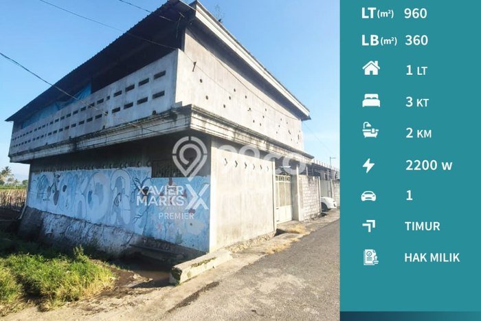 Unit Komersial Dijual di Tumpang Malang Luas Bangunan 360m2 Unit Komersial Dijual di Tumpang Malang Luas Bangunan 360m2