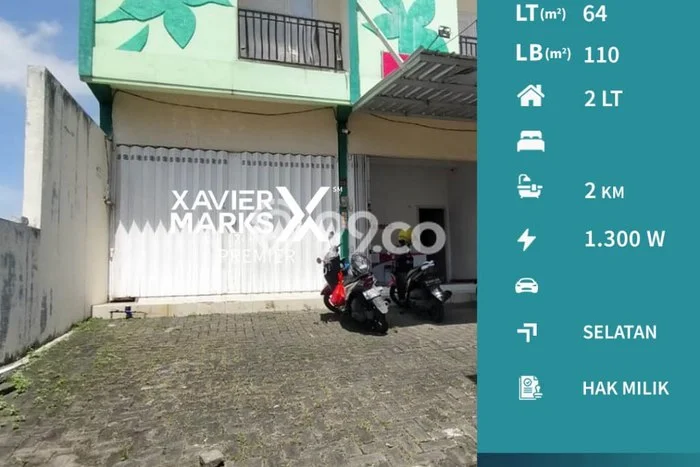 FOR SALE! Ruko di Lowokwaru Malang, LT 64m2, LB 110m2 FOR SALE! Ruko di Lowokwaru Malang, LT 64m2, LB 110m2
