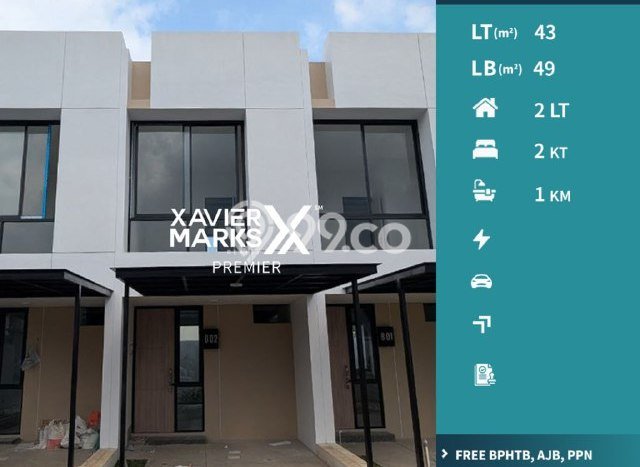 Rumah Nyaman 2 KT Luas Tanah 43m2m² di Araya, Malang Rumah Nyaman 2 KT Luas Tanah 43m2m² di Araya, Malang