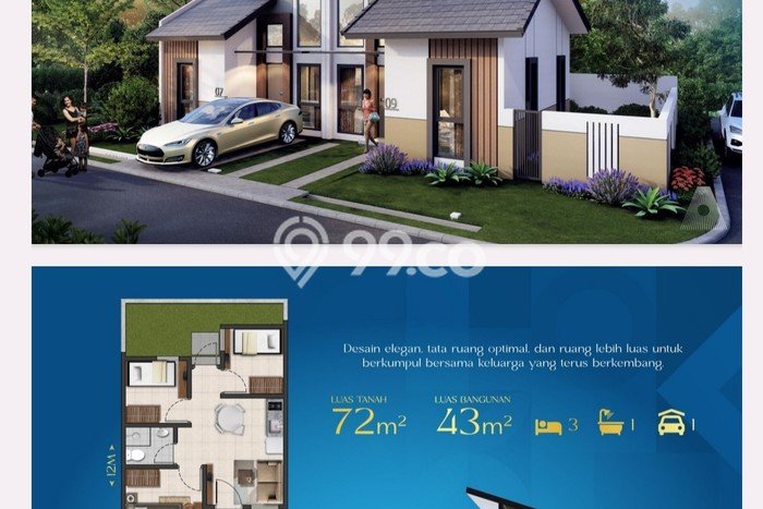 Dijual Rumah 3 Kamar Lokasi Strategis Bagus dan Strategis di Parung Panjang Dijual Rumah 3 Kamar Lokasi Strategis Bagus dan Strategis di Parung Panjang