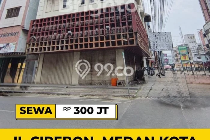 Ruko bagus disewakan di Medan Kota Medan dengan LB 600m2 harga sewa terbaik Ruko bagus disewakan di Medan Kota Medan dengan LB 600m2 harga sewa terbaik