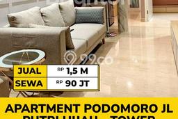 Sewa Apartemen Minimalis 56m2 Punya 2 KT, 1 KM, Lokasi di Medan Barat Sewa Apartemen Minimalis 56m2 Punya 2 KT, 1 KM, Lokasi di Medan Barat