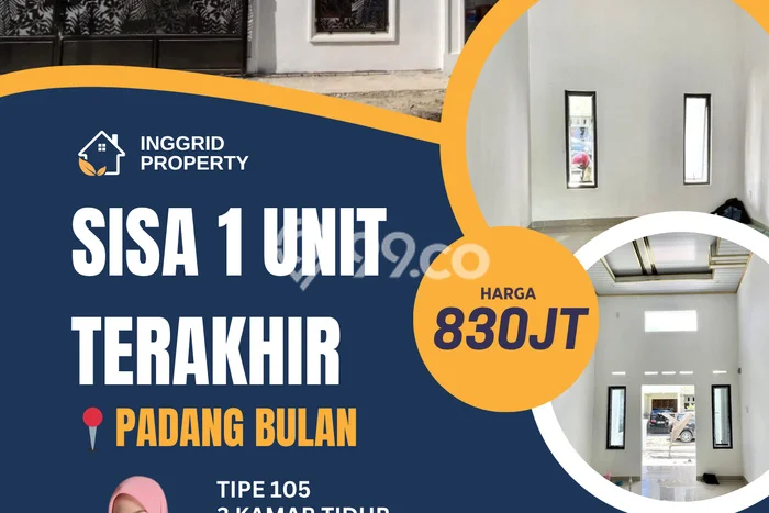 Jual Rumah Modern 3 KT di Padang Bulan, Medan Jual Rumah Modern 3 KT di Padang Bulan, Medan