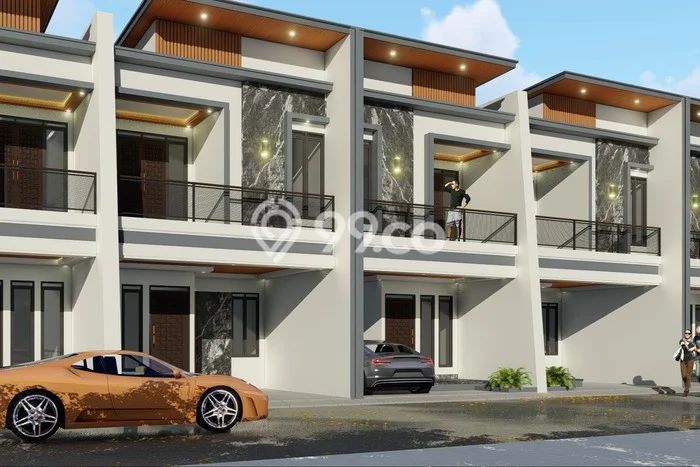 Rumah Modern 3 Kamar LT 50m2 di Lenteng Agung Rumah Modern 3 Kamar LT 50m2 di Lenteng Agung