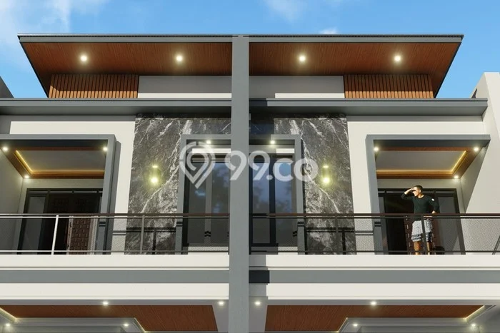 Rumah Modern 3 Kamar LT 50m2 di Lenteng Agung Rumah Modern 3 Kamar LT 50m2 di Lenteng Agung