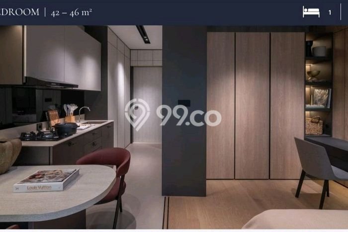Siap Huni Apartemen di Jakarta Selatan 1 Kamar & 1 Kamar Mandi, Luas 46m2 Siap Huni Apartemen di Jakarta Selatan 1 Kamar & 1 Kamar Mandi, Luas 46m2