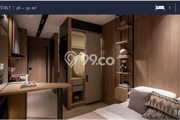 Siap Huni Apartemen di Jakarta Selatan 1 Kamar & 1 Kamar Mandi, Luas 30m2 Siap Huni Apartemen di Jakarta Selatan 1 Kamar & 1 Kamar Mandi, Luas 30m2