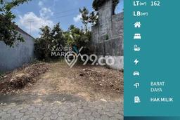 Dijual Tanah 162m2 di Tidar, Malang Dijual Tanah 162m2 di Tidar, Malang