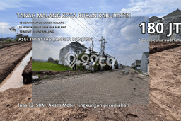 Untuk Dijual Tanah di Malang, Luas 72m2 SHM Untuk Dijual Tanah di Malang, Luas 72m2 SHM