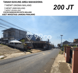 Tanah Dijual di Malang Seluas 72m2 Strategis Tanah Dijual di Malang Seluas 72m2 Strategis