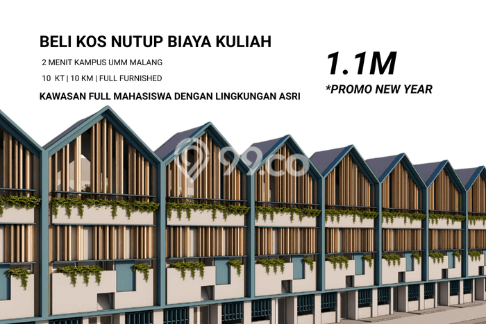 Dijual Rumah Kost di Malang Kota, Malang, 10 KT, 10 KM, Bangunan 150m2 Dijual Rumah Kost di Malang Kota, Malang, 10 KT, 10 KM, Bangunan 150m2