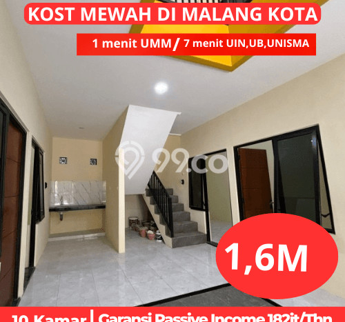 Kos-kosan Dijual di Malang Kota Malang Luas 128m2 Kos-kosan Dijual di Malang Kota Malang Luas 128m2