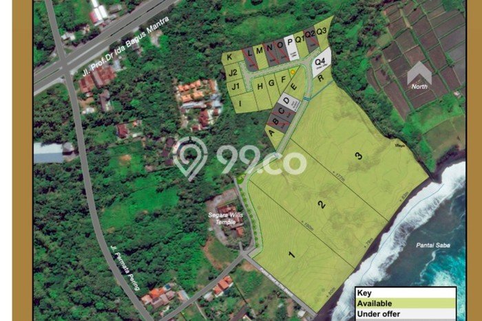 Dijual Tanah 500m2 di Saba, Gianyar Dijual Tanah 500m2 di Saba, Gianyar
