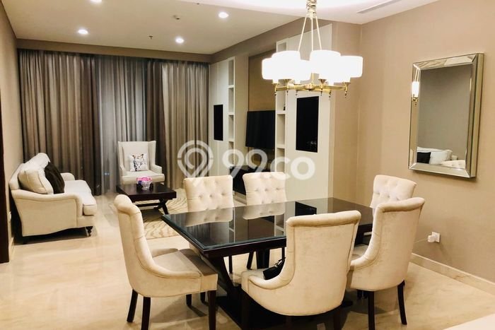 Apartemen di Pakubuwono, 2 KT, Luas 127m², Lingkungan Elite Apartemen di Pakubuwono, 2 KT, Luas 127m², Lingkungan Elite