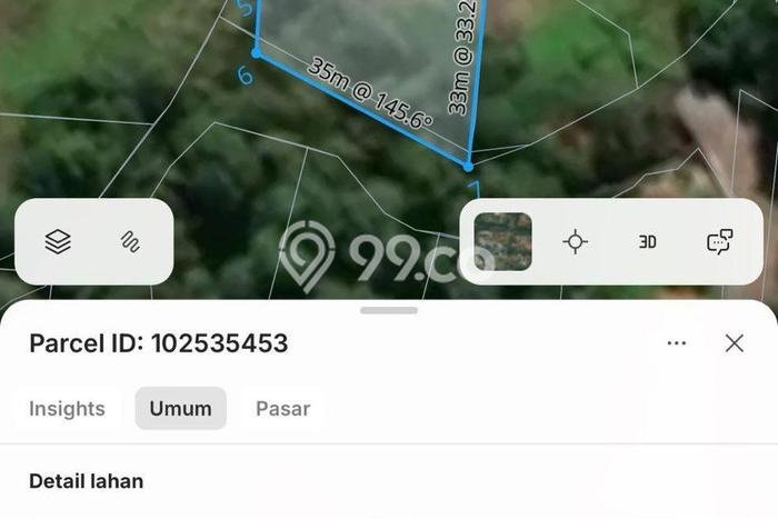 Tanah di Kedungu, Luas 475m², Lokasi Premium Tanah di Kedungu, Luas 475m², Lokasi Premium