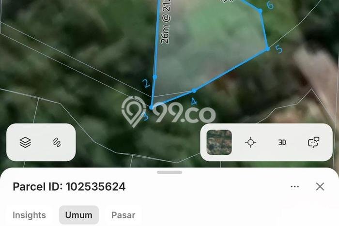Tanah di Kedungu, Luas 475m², Lokasi Premium Tanah di Kedungu, Luas 475m², Lokasi Premium
