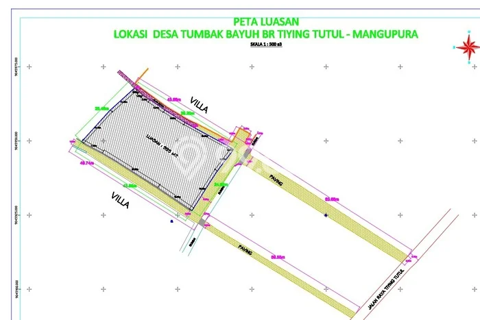 Sewa Tanah Kawasan Tumbak Bayuh, Luas 995m2m², Akses Mudah Sewa Tanah Kawasan Tumbak Bayuh, Luas 995m2m², Akses Mudah