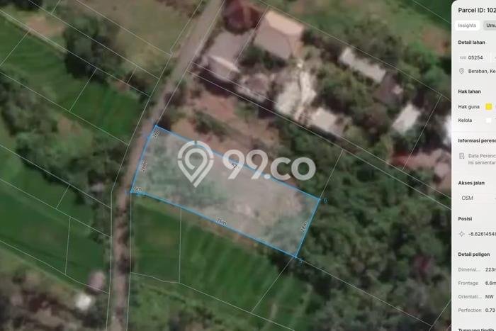 TANAH PROSPEKTIF! Tanah Kawasan , Luas 2265m2m², Tepi Jalan Utama TANAH PROSPEKTIF! Tanah Kawasan , Luas 2265m2m², Tepi Jalan Utama