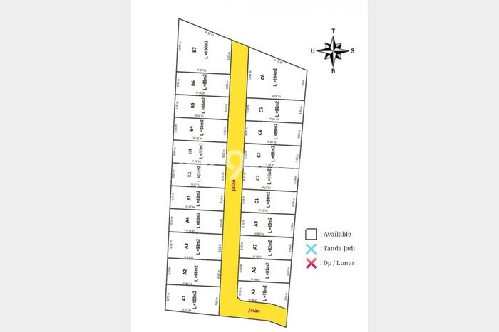 Untuk Dijual Tanah di Denpasar Utara Denpasar Luas 100m2 SHM Untuk Dijual Tanah di Denpasar Utara Denpasar Luas 100m2 SHM