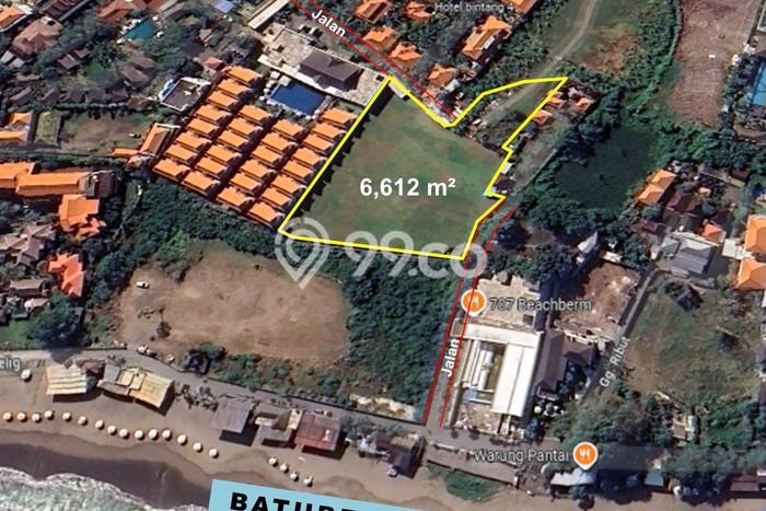 AREA PROSPEKTIF! Tanah Kawasan Seminyak, Luas 6612m², Dekat Fasilitas Umum, Kawasan Potensial AREA PROSPEKTIF! Tanah Kawasan Seminyak, Luas 6612m², Dekat Fasilitas Umum, Kawasan Potensial
