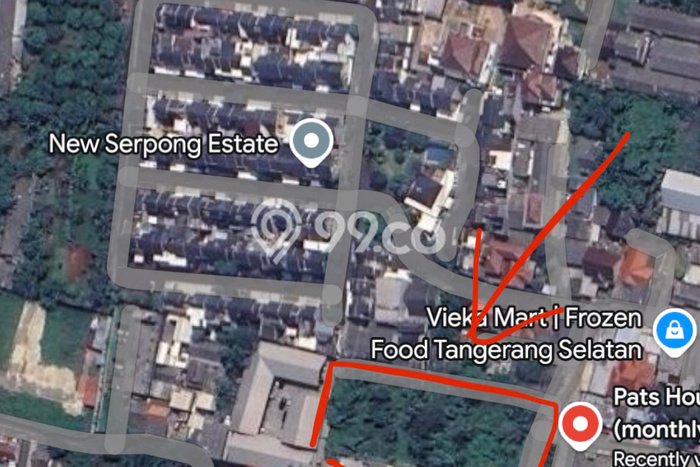 Jarang Ada! Tanah di Serpong Punya Luas 2562m2 SHM Jarang Ada! Tanah di Serpong Punya Luas 2562m2 SHM
