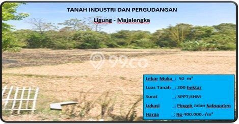 Tanah Dijual Lokasi Ligung, Majalengka Luas 2e+06m2 Legalitas Aman Tanah Dijual Lokasi Ligung, Majalengka Luas 2e+06m2 Legalitas Aman