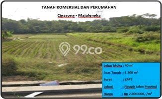 Tanah Kavling untuk Dijual di Cigasong Majalengka 3300m2 Tanah Kavling untuk Dijual di Cigasong Majalengka 3300m2