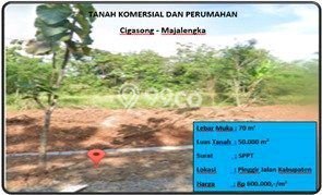 Tanah Dijual Lokasi Cigasong Majalengka - Tanah Dijual Lokasi Cigasong Majalengka -